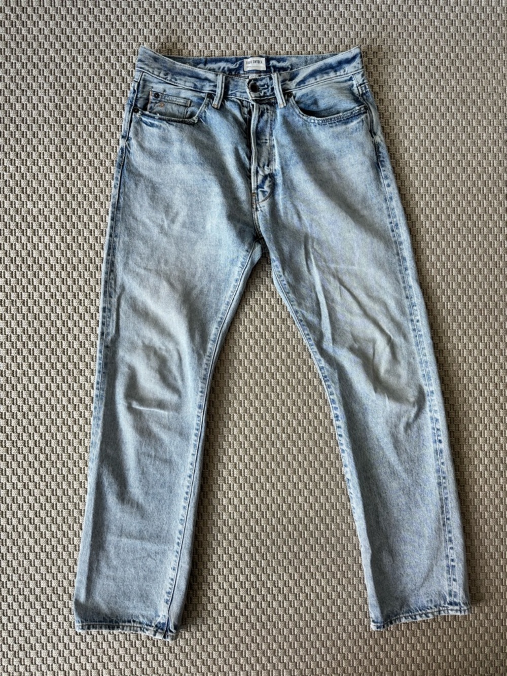 Todd Snyder - Lakeside Wash (Light Blue) Selvedge Denim Jeans - Relaxed Fit